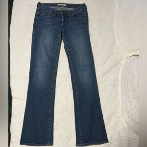 Bullhead Dark Blue Bootcut Jeans